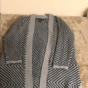 Grey cardigan